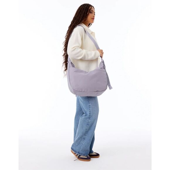NWT BÉIS The Carryall Crossbody  in Lavender Purple - Picture 4 of 8